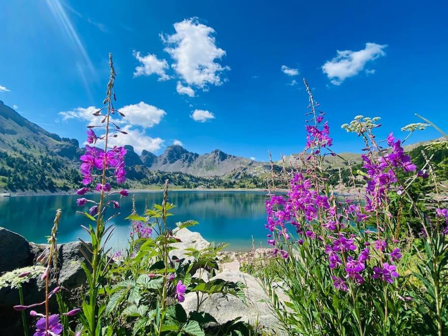 Studio De Charme Avec Vue Sur Le Val D'Allos, Parking Et Wifi Gratuit Exterior photo